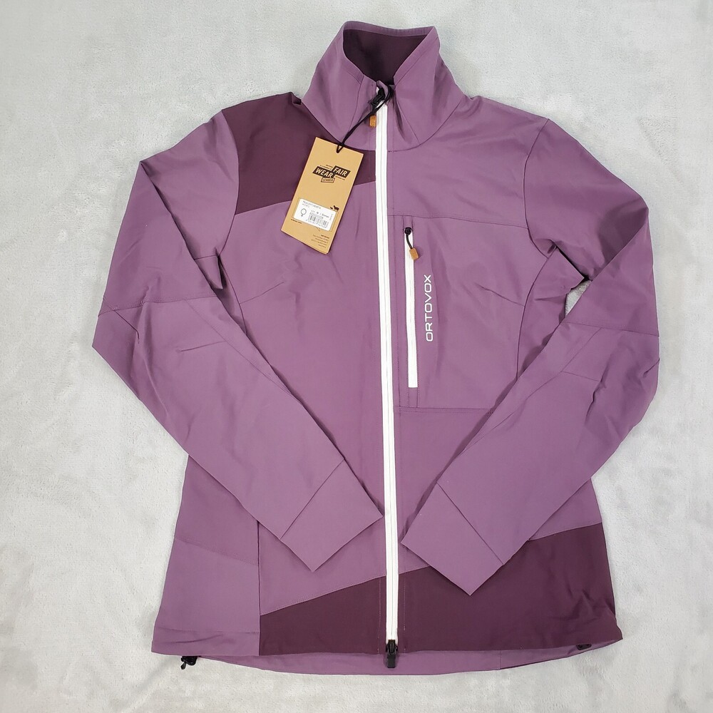 Ortovox Pala Light Softshell Jacket Womens Medium Wild Berry Scuff Resistant